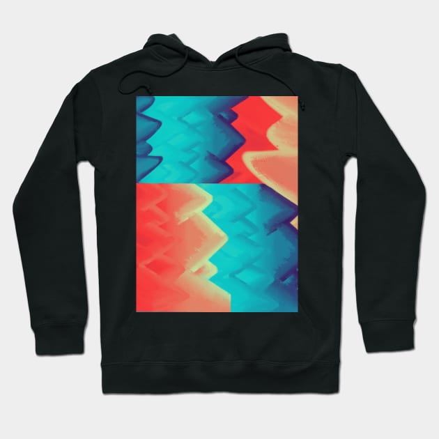 Fire and Ice Hoodie by Tell me the Tee